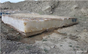 Naghadeh White Onyx Blocks, Iran White Onyx