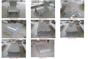 G603 Monument, Grey Granite Monument