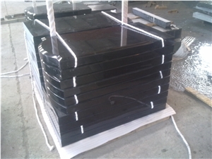 Shanxi Black a Tombstone, Black Granite Tombstone