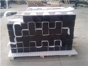Shanxi Black a Tombstone, Black Granite Tombstone