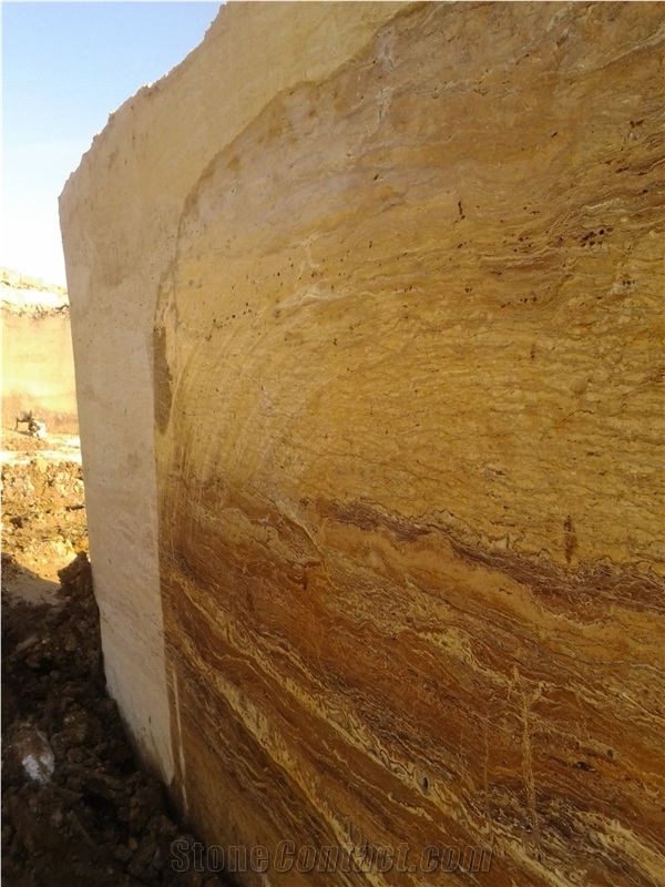 IRAN WALNUT TRAVERTINE, Iran Brown Travertine