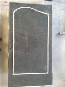 G654 Granite Russian Style Tombstone