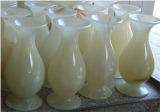 Granite/marlbe Flower Vase, & Marble Beige Granite Urn, Vase, Bench