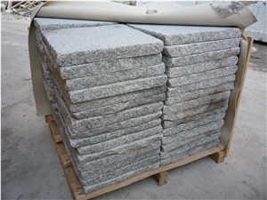 Chinese Granite Grey and White Small Paving Tiles
