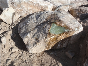 Abbarik Green Onyx Block, Iran Green Onyx