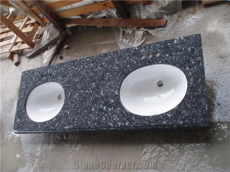 Blue Pearl Granite Bath Top,countertop,vanity Top
