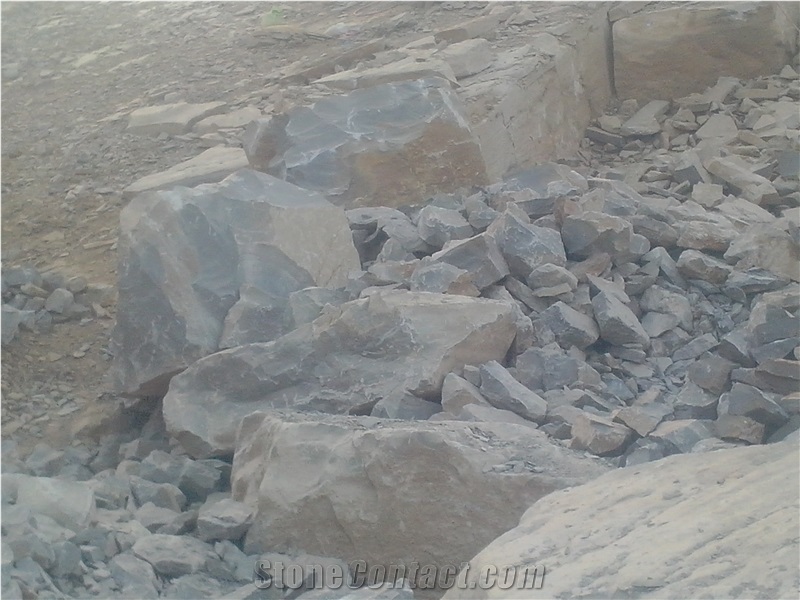 Grey Slate Lalazar, Pakistan Grey Slate Block