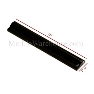 Absolute Black Granite Chair Rail