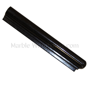 Black Absolute Granite Left Corner Chair Rail 2"X12"