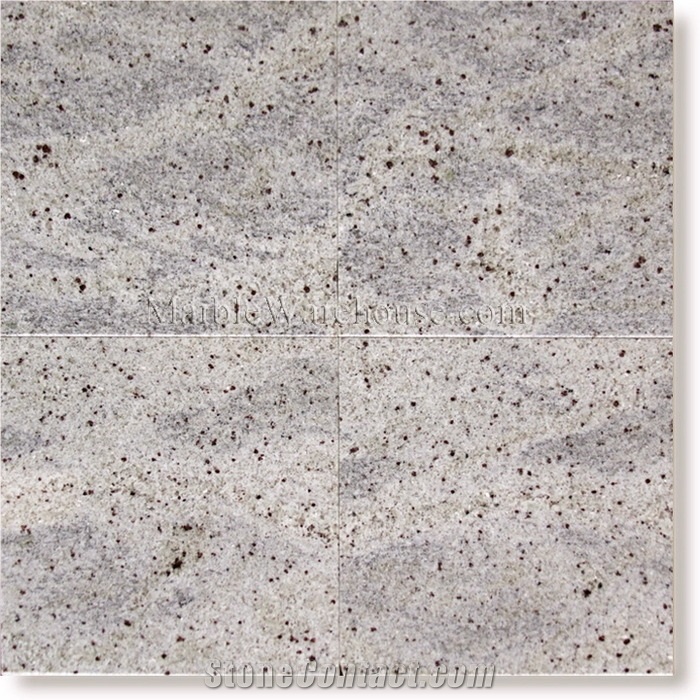 Kashmir White Granite Tile 12"x12"