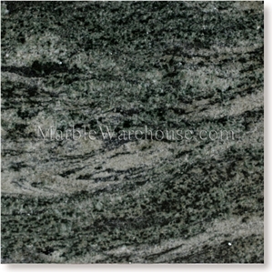Verde Candeias Granite Tiles 12"x12", Brazil Green Granite