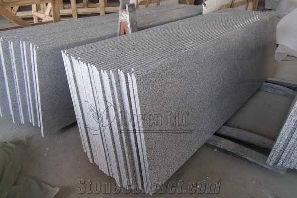 China Sesame White Grey Granite Countertop