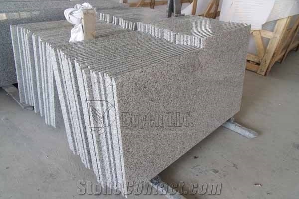 China Sesame White Grey Granite Countertop