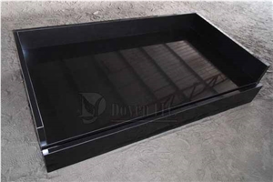 Mongolia Black Polished Granite Vanitytop, Mongolia Black Granite Bath Tops Mongolia Black Polished Granite Vanitytop, Mongolia Black Granite Bath Tops