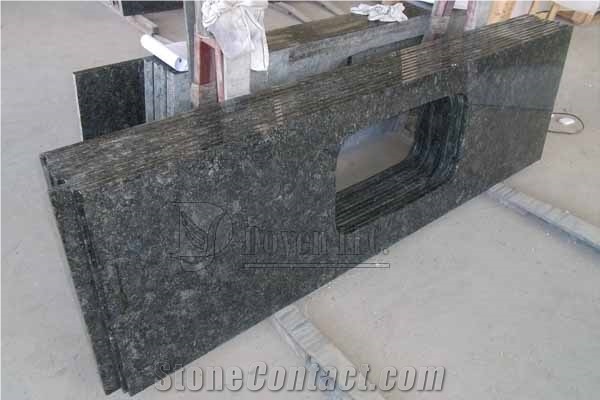 Verde Butterfly Green Granite Countertops