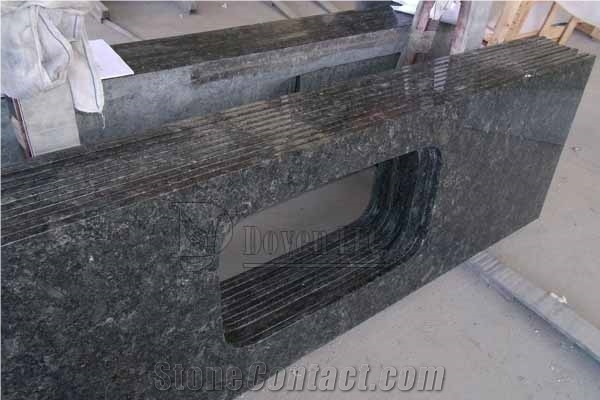 Verde Butterfly Green Granite Countertops
