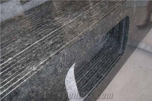 Verde Butterfly Green Granite Countertops