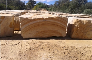 Australia Sandstone Blocks, Maroota Gold Sandstone Blocks