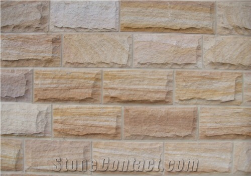 Maroota Sandstone Rock Faced Cladding