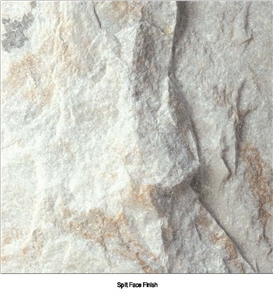 Arari Split Face Finish Marble Slabs & Tiles, South Korea White Marble