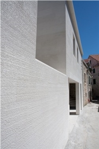 Brac Stone Wall Cladding, Diokles Limestone Facade, Diokles Beige Limestone Facade