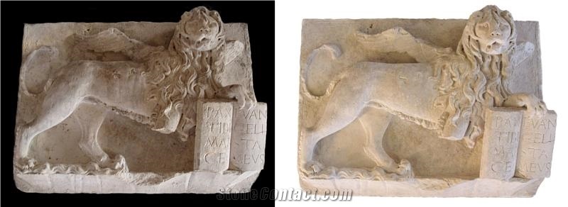 Relief Of the Venetian Lion and Tablet Restoration