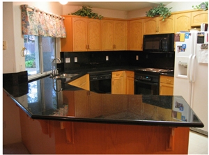 Black Galaxy Granite Countertop