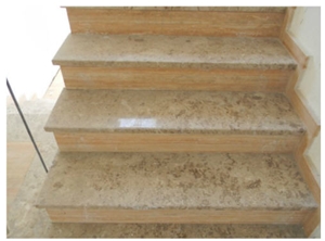Perlato Adriatico Limestone Stairs, Perlato Adriatico Beige Limestone Stairs Perlato Adriatico Limestone Stairs, Perlato Adriatico Beige Limestone Stairs
