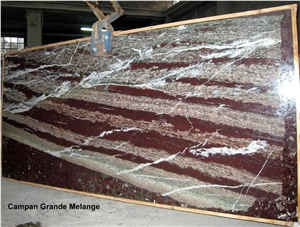 Campan Payolle Grande Melange Slabs, Campan Grande Melange Marble