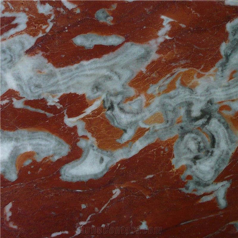Rosso Francia Classico Marble Slab and Tiles, France Red Marble