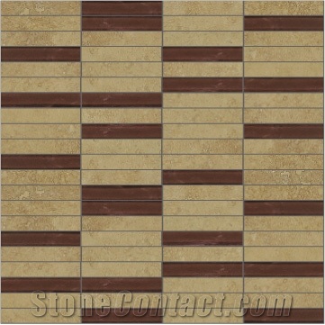 Beige Travertine Mosaic