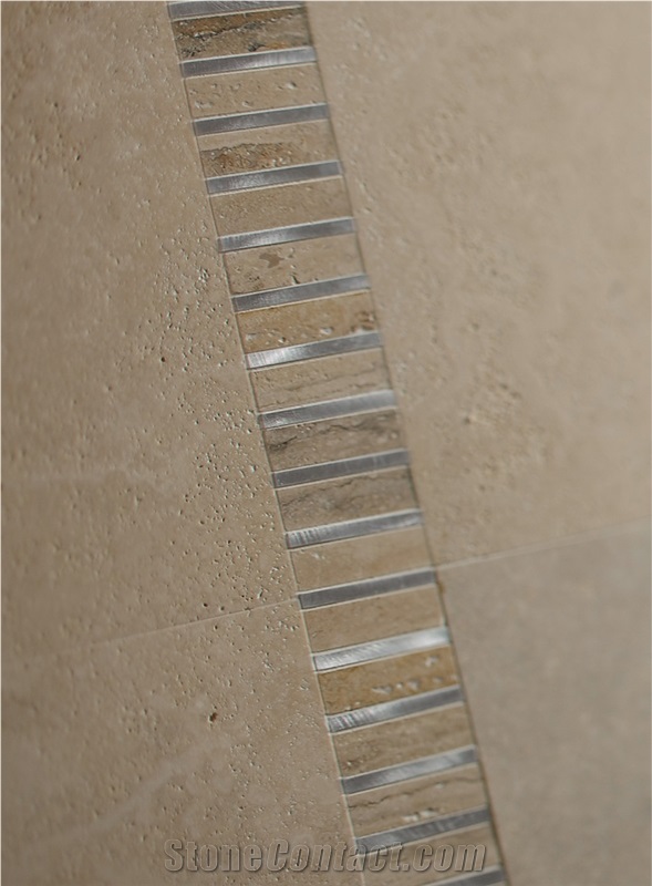 Travertino Classico Bathroom Design