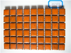Glazed Lava Mosaic, Yellow