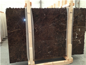 Dark Emperador Marble Slabs & Tiles