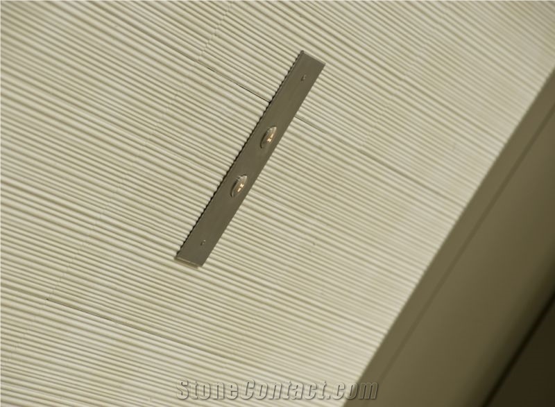 Crema Dorcia "bamboo" Slabs & Tiles, Italy Beige Limestone