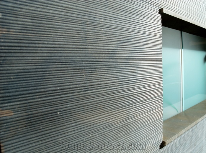 Grigio St Denise Limestone Wall Tiles, Italy Grey Limestone