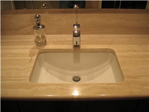 Serpeggiante Classico Trani Marble Vanity Top