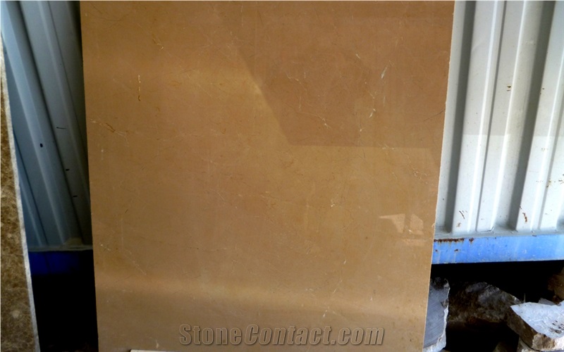 Dark Beige Marble Slabs & Tiles
