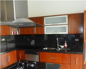 Africa Nero Assoluto Granite Kitchen Countertop