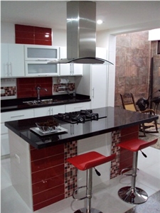 Negro San Gabriel Granite, San Gabriel Black Granite Countertop