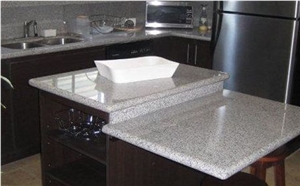 Granite China Grey Kitchen Countertop, G603 Grey Granite Kitchen Countertops