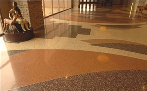 Terrazo Stonedge - Terrazzo Ambience Crystal Quartz Stone Tiles