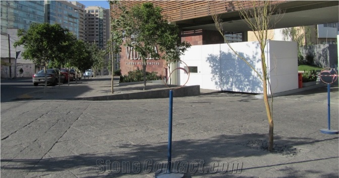 Miracema Cinza Gneiss Paving Stone, Pavements