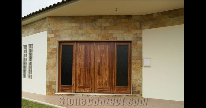 Morayma Sandstone Wall and Floor Tiles, Brazil Yellow Sandstone