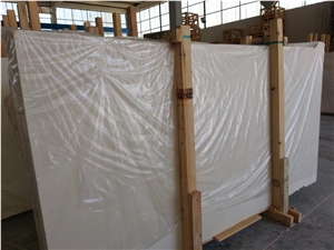 Turkish White Limestone Block, Ivory White Limestone Block