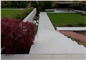 Giallo Venezia Limestone Exterior Steps