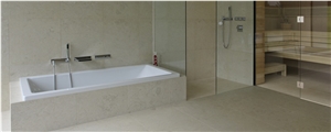 Vidraco De Moleanos Limestone Bathroom Design