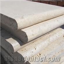 Travertine Brick Paving, Classic Beige Travertine Cobble, Pavers