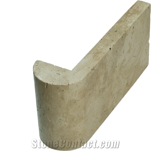 Travertine Brick Paving, Classic Beige Travertine Cobble, Pavers