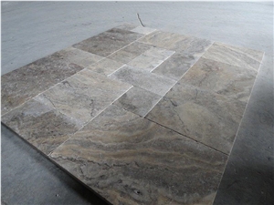 Travertine Silver Brick Paving Patterns, Silver Paver Grey Travertine Cobble, Pavers Travertine Silver Brick Paving Patterns, Silver Paver Grey Travertine Cobble, Pavers